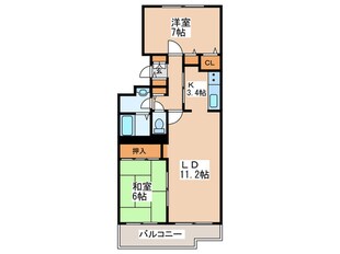 エテル513の物件間取画像